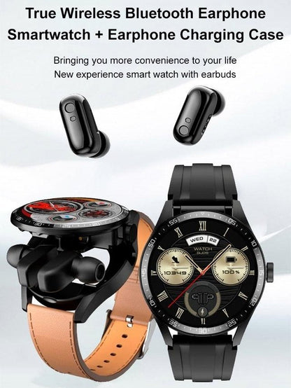 GT5 TWS  Bluetooth Ear Buds X Smart Watch